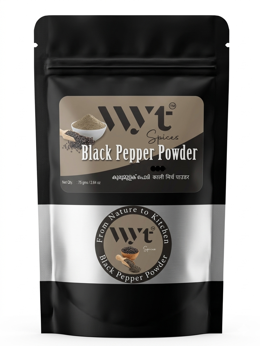 BLACK PEPPER POWDER 225 GMS (75 G PACK OF 3)