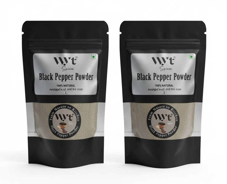 BLACK PEPPER POWDER 150 GM (75 G PACK OF 2)