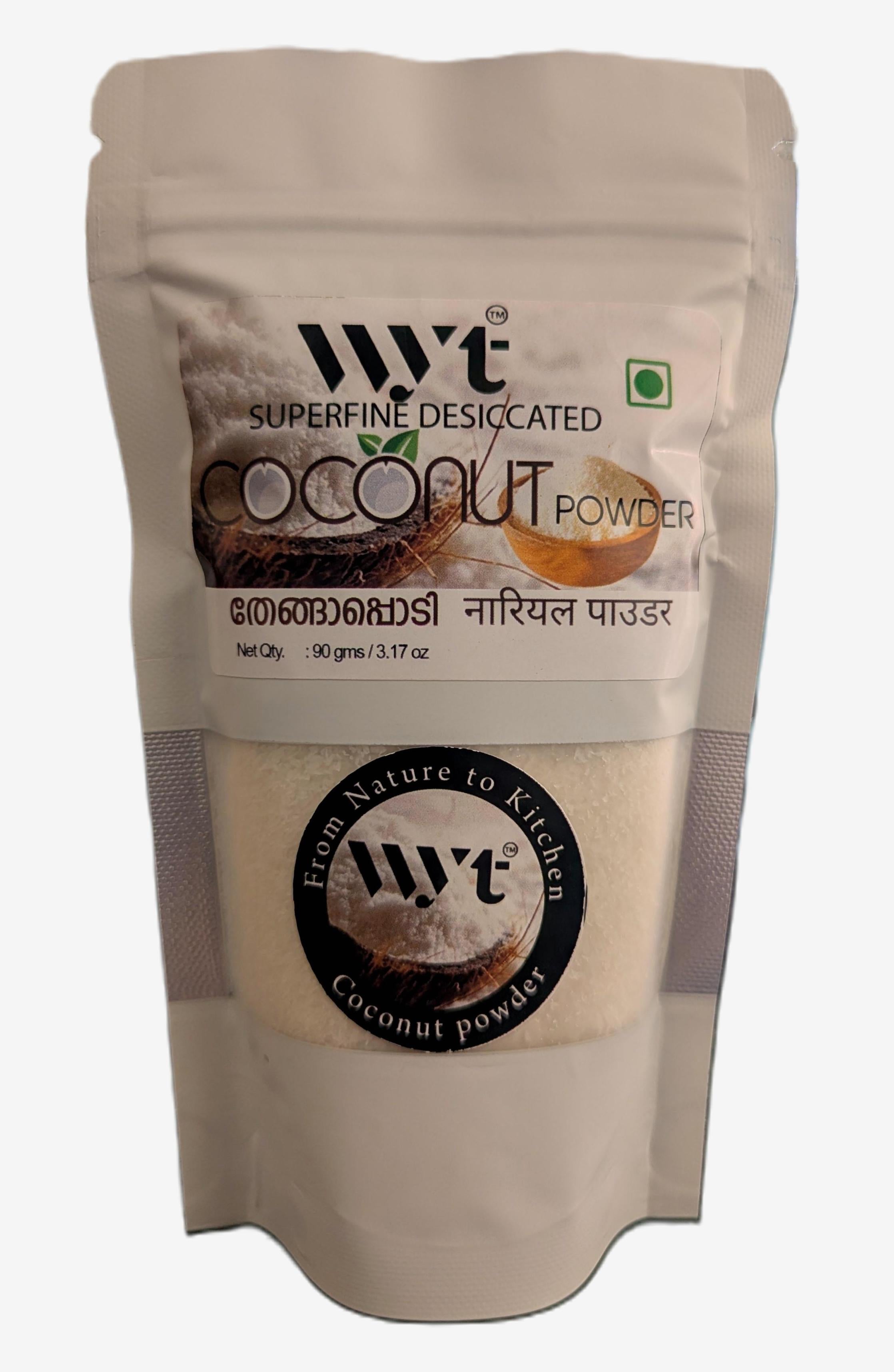 DESICCATED COCONUT POWDER 90 GMS POUCH ( 2 NOS  )
