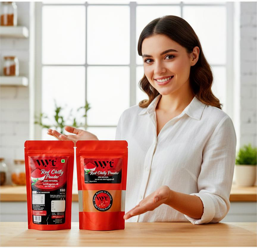 RED CHILLY POWDER 300 GMS (100 GMS PACK OF 3)