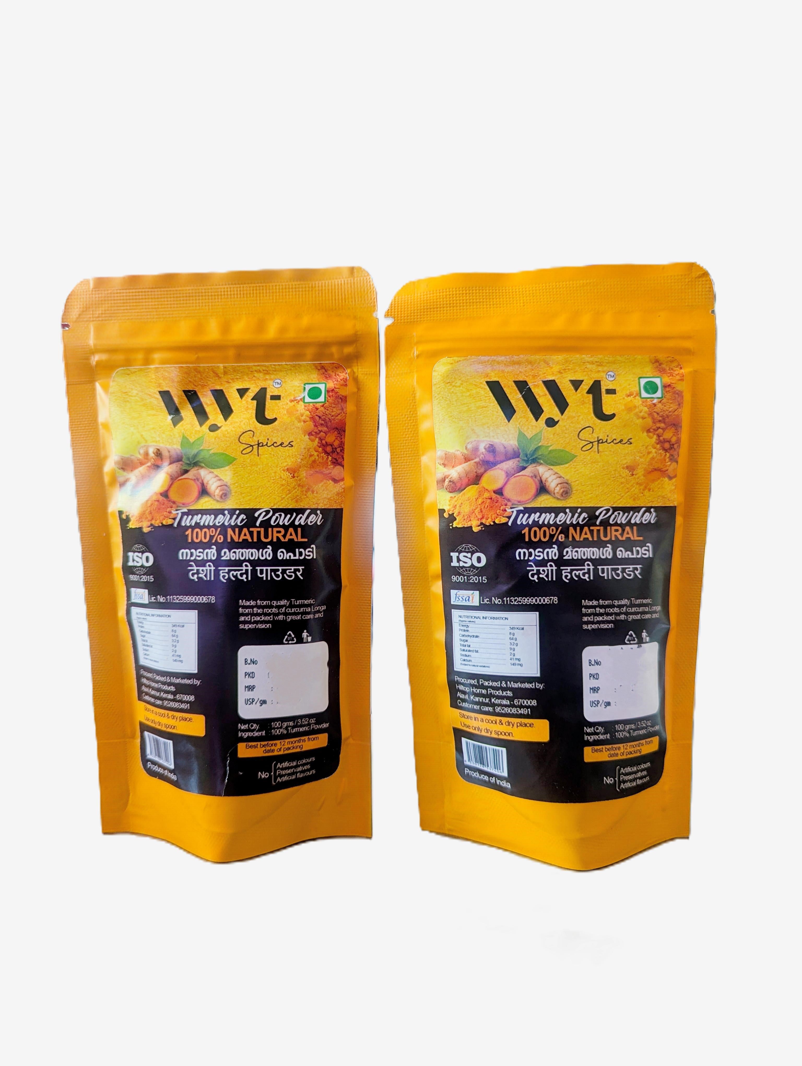TURMERIC POWDER 200 gms (100 gms pack of 2)