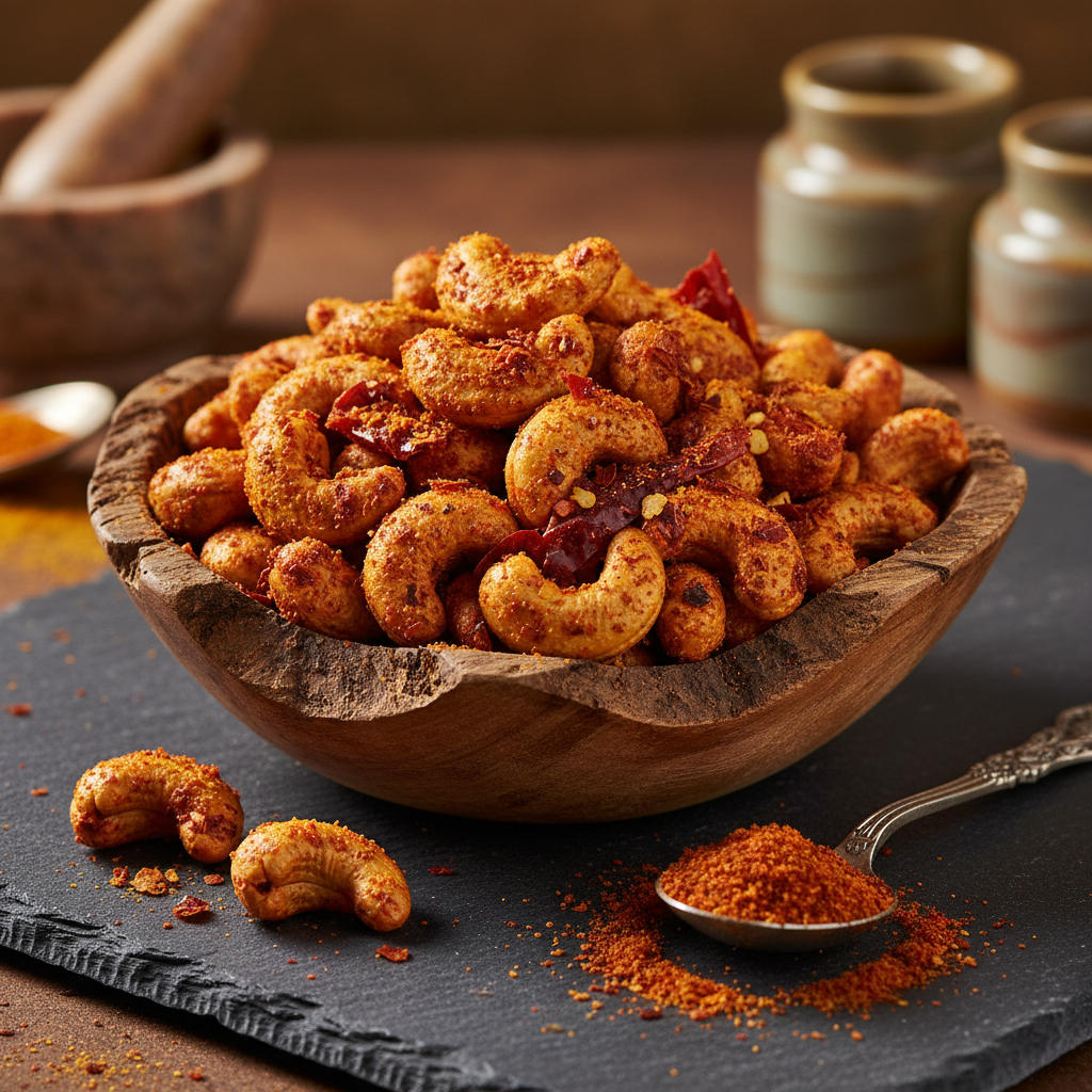 CASHEW KERNELS ROASTED CHILLY