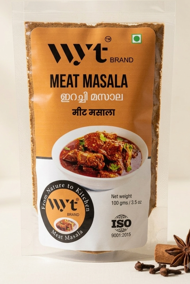 WYT brand meat masala pack of 3 x 100 gms